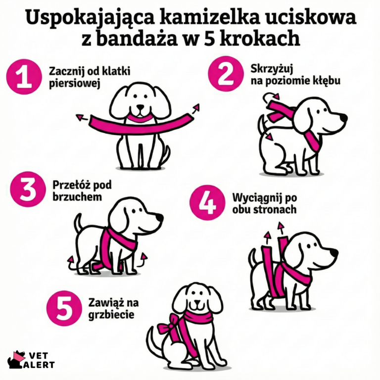 Jak w ostatniej chwili uspokoić psa w sylwestra